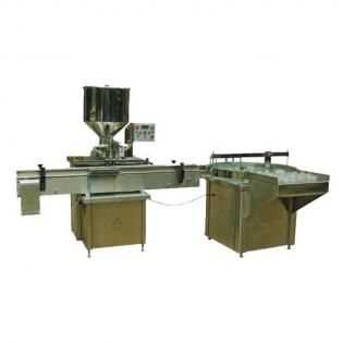 LLENADORA DE VISCOSOS AUTOMATICA DE 2 LINEAS PARA BOTELLA MODELO1